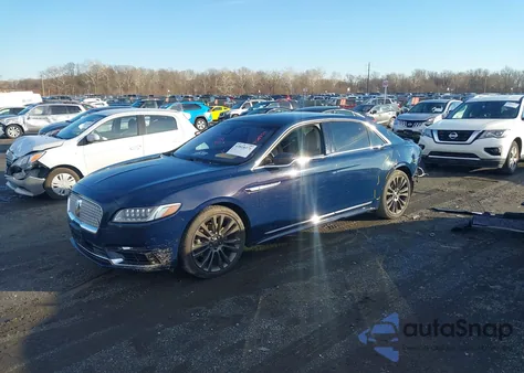 2018 Lincoln Continental Reserve z USA, uszkodzony, nr VIN 1LN6L9NC2J5602973